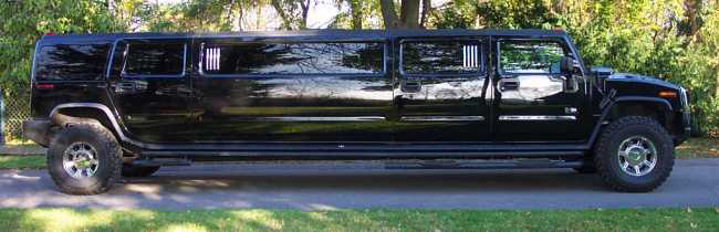 Black Hummer Limo