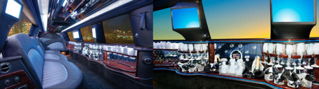 Hummer Limousine Interior