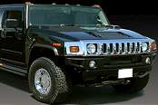 Black Hummer Limousine 1