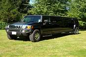 Black Hummer H3 Limousine - Image 1