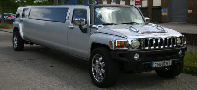 Silver Hummer Limousines